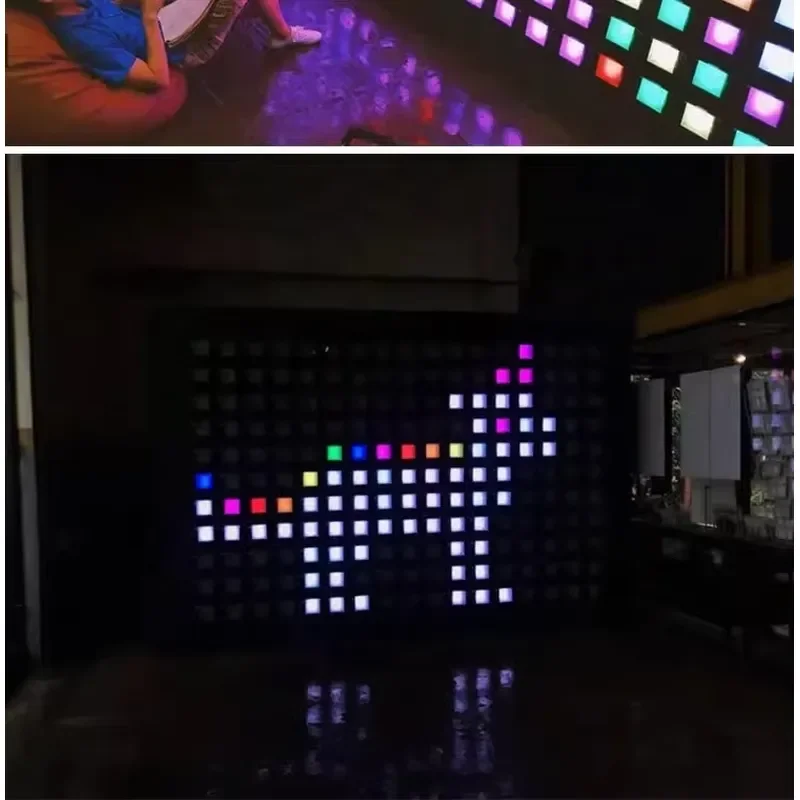 Interactive Touch Wall Colour-changing Sensor LED Music Programming Pixel Pat Display Equipment Indoor Custom Factory