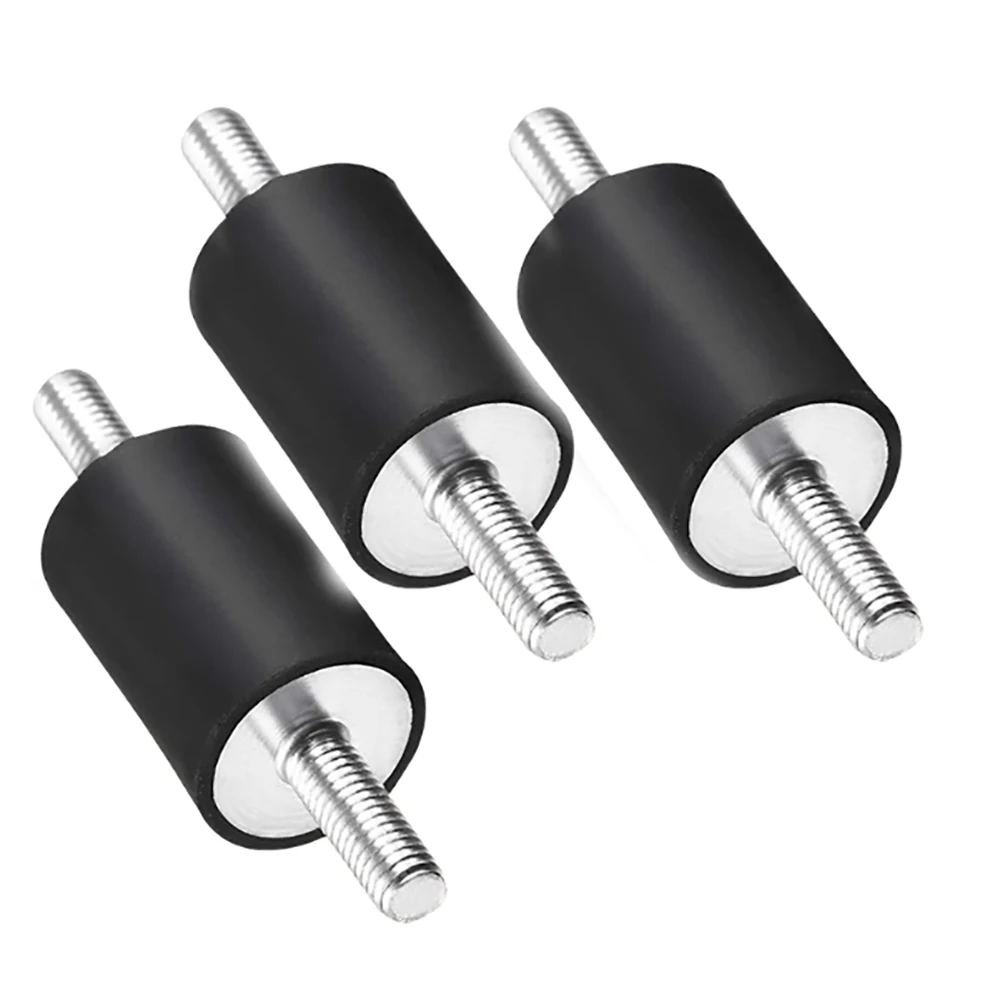 Male-Onternal Thread VV-Type Round Rubber Shock Absorber M3 M4 M5 M6 M8 Motor Isolation Pad Diameter 8/10/15/20/25/30/35/40mm﻿