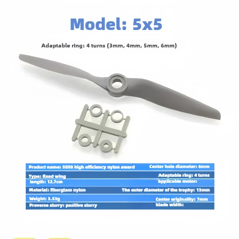 Original Gemfan RC Propeller Set für Modellflugzeug – 6x4 7x5 8x4 8x6 9*4,5 9x6 10x7 10x5 11x7 12x6 12x8 13x6,5 Hochleistungsfähig