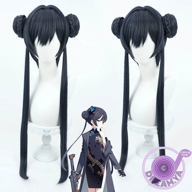 

Kisaki Косплей Парик Синий Архив Игра Темно-Синий Пучок Длинные Термостойкие Синтетические Волосы Хэллоуин Вечеринка Ролевые Игры + Бесплатная Кепка Для Парика