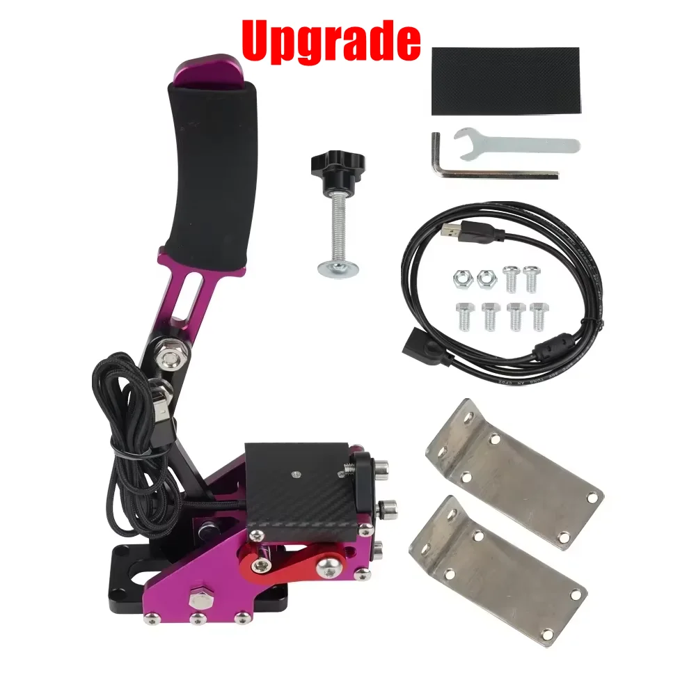 Usb Handrem Sim Voor G25/27/29 T300 T500 Pc Racing Games Fanatecosw Vuil Rally Handrem Systeem Rood Zwart blauw HB-1009