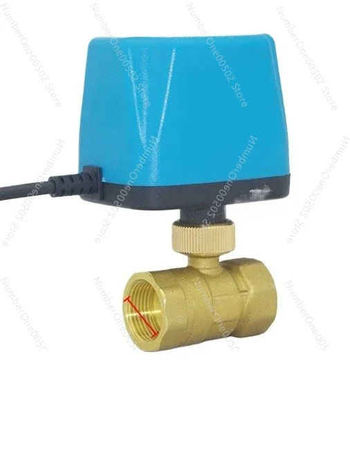 ​​Solar Solenoid Valve Electric Ball Valve 2 Way 3 Way 12V 24V 220V AC for HVAC Water Control Normally Open Closed​
