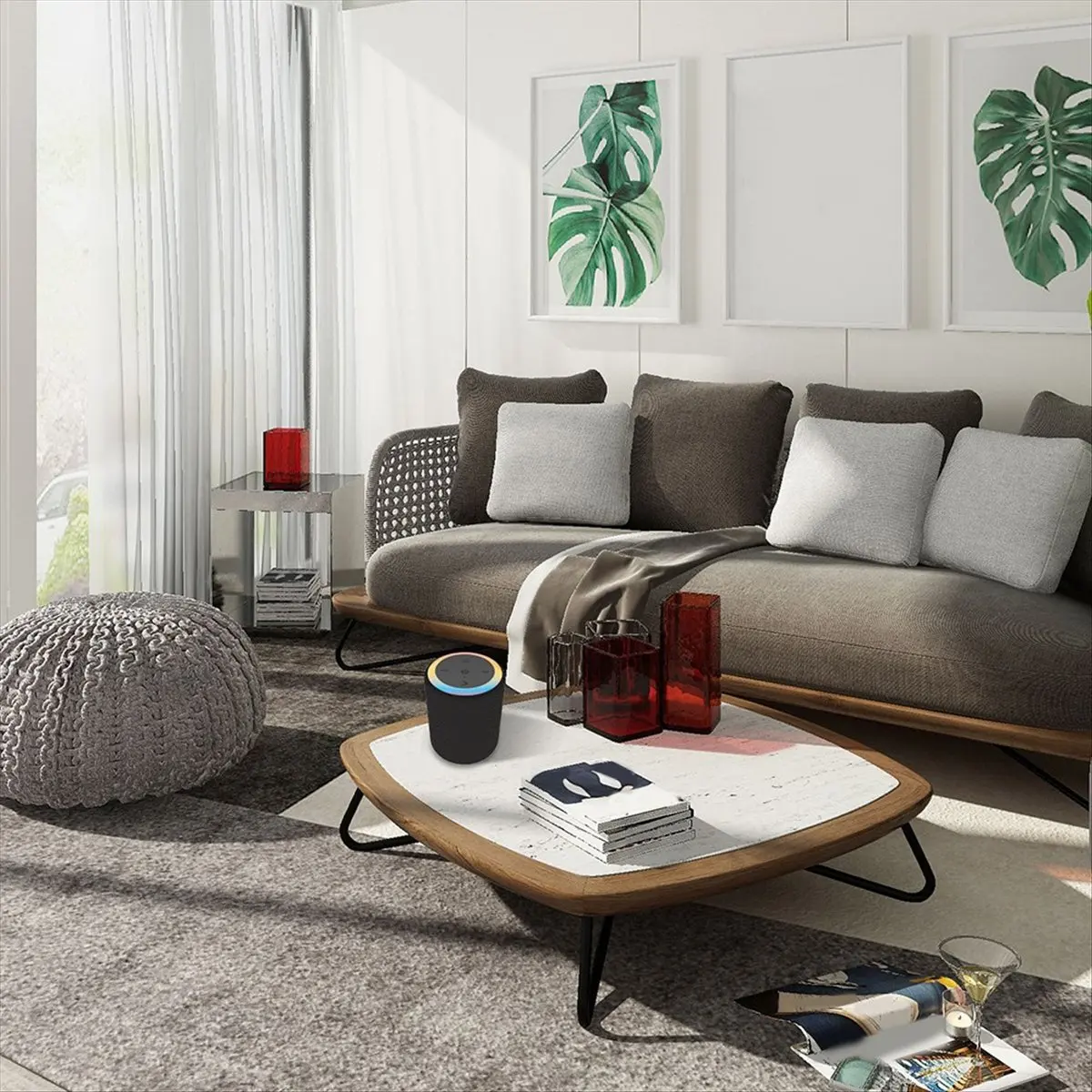 

【BUY NOW】Portable Bluetooth Mini Speaker Outdoor Waterproof Cylinder Support TF FM