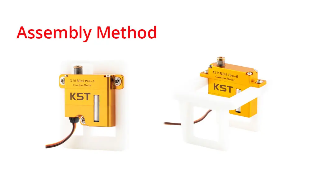 KST X10 Mini Pro 8.0Kgf.cm 0.08sek Digitaler Metallgetriebe-Servo für Wettkampfgleiter und Großmodellgleiter – Detail 5