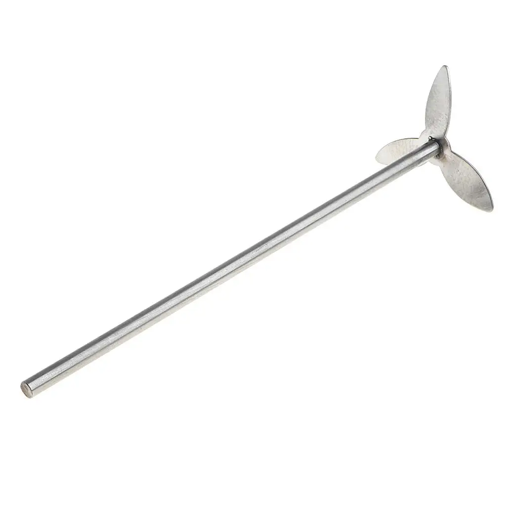 

Stainless Steel Chemical Mixing Rod Laboratory Stirring Paddle Lab Equipment Glassware for Classroom Use