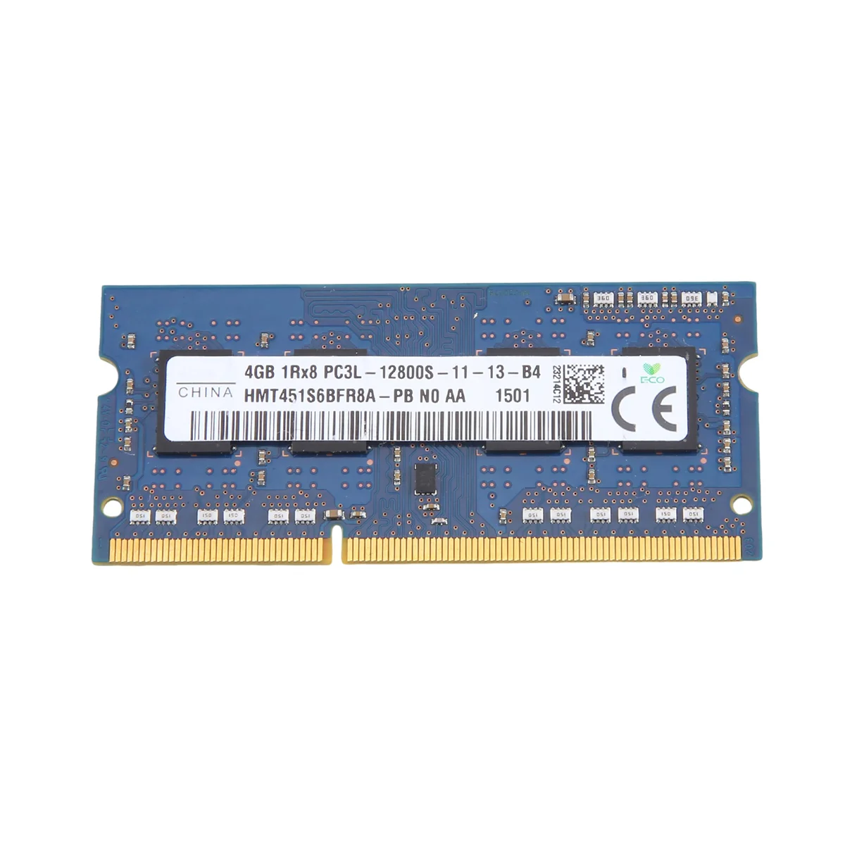 

T88C для DDR3 4 ГБ оперативной памяти для ноутбука 1600 МГц PC3 12800 1RX8 1,35 В 8 IC SODIMM Память только для