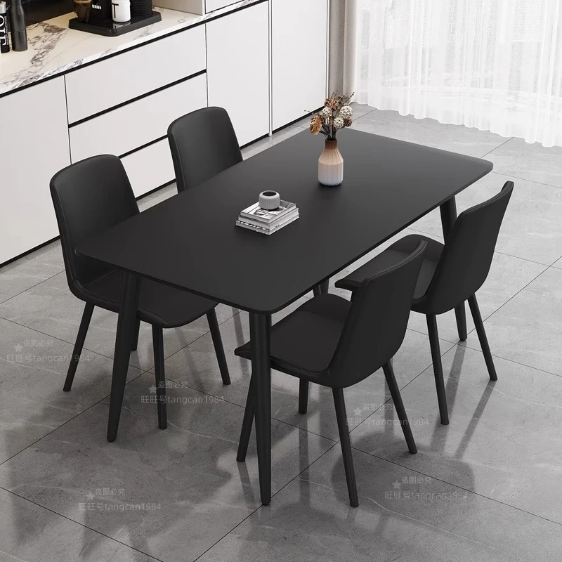 كراسي طعام بتصميم ريفي، كراسي طعام شفافة للمطبخ الفاخرة، أثاث منزلي حديث محمول Eetkamerstoel #6