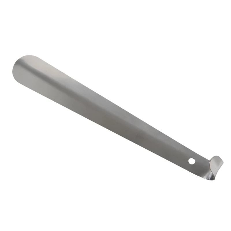 Hot 3X Stainless Steel Extra Long Handled Shoe Horn Shoe Lifter Durable Tool Silver, 30Cm/11.8Inch