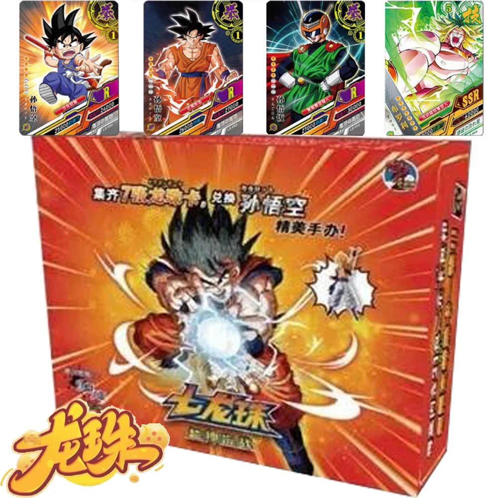 

Original Dragon Ball Card For Children Bulma Bejīta Yonsei Son Goku Fantasy Anime Limited Game Collection Card Christmas Gifts