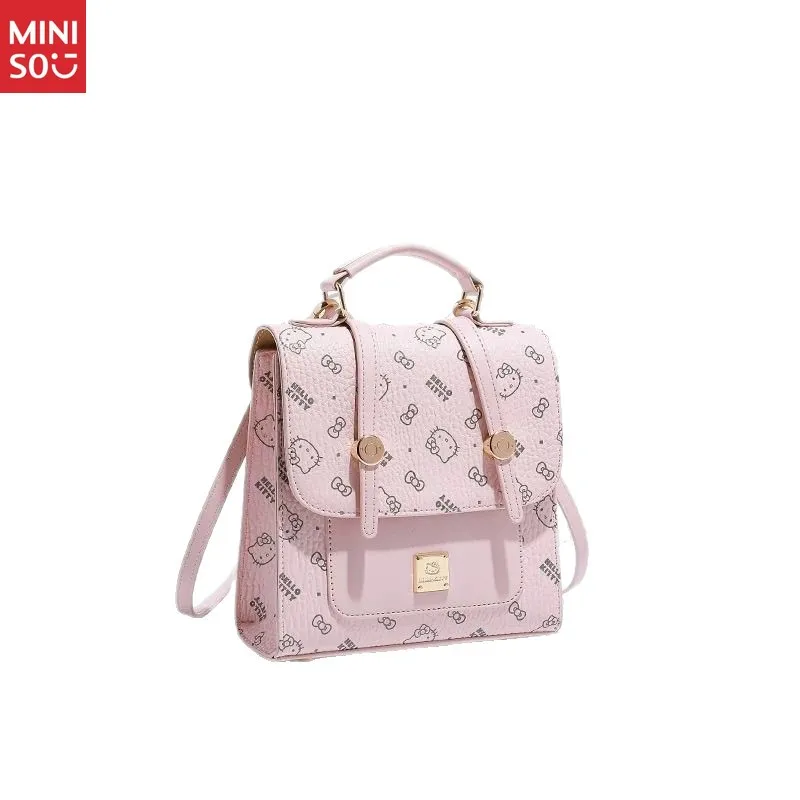 

Miniso Hello Kitty Academic Backpack 2025, 3D Print Large School Bag for Girls
