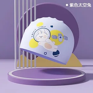 Cuffia da nuoto per bambini in silicone per cartoni animati Cuffia da nuoto professionale per protezione per le orecchie per ragazze impermeabile per bambini