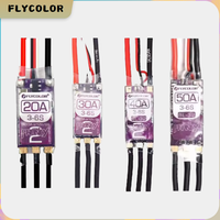 FLYCOLOR Francy 2 Brushless ESC 20A 30A 40A 50A BLHELI-32 BL32 3-6S Speed Controller 5V/3A 12V/2A For RC Plane Airplane Francy2