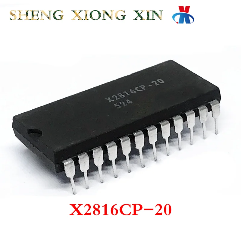 

10pcs/Lot 100% New X2816CP-20 DIP-24 Memory Chip X2816CP X2816 2816 Integrated Circuit