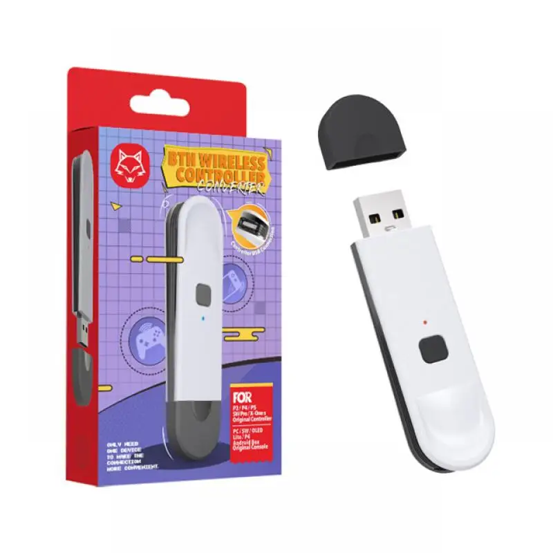 

Прямая поставка Новинка для PS5/PS3/PS4/SWITCH PRO/XBOX ONE/SLIM Bluetooth ручной конвертер приемник USB игровой конвертер