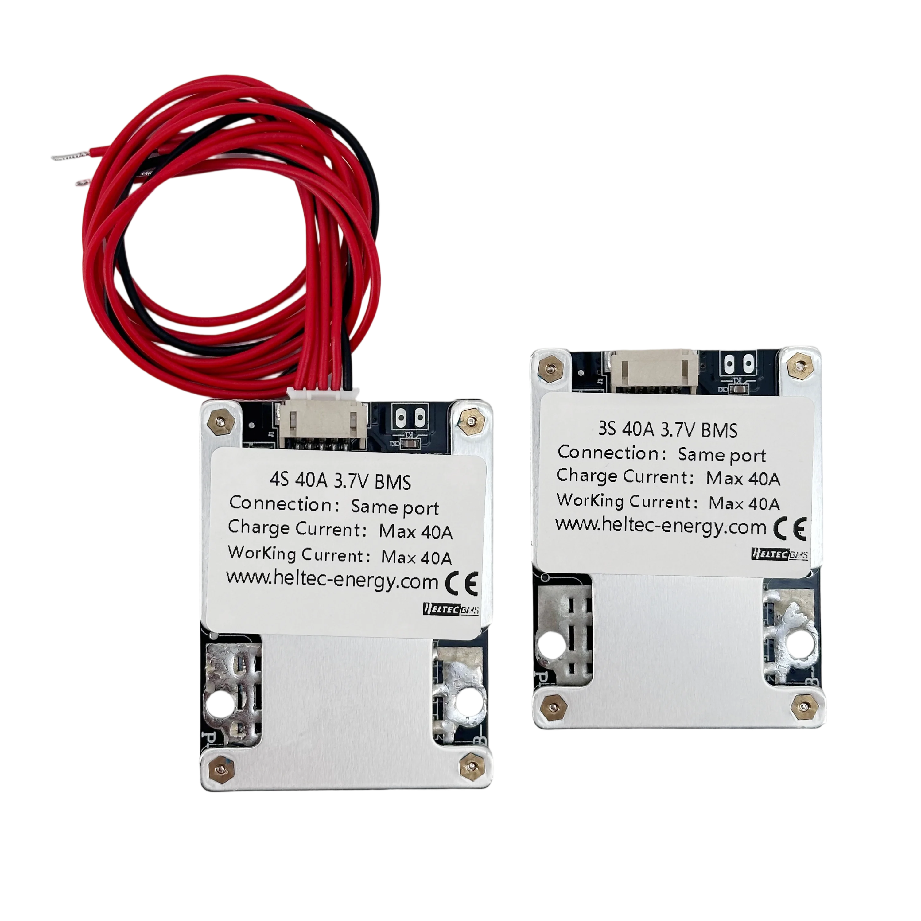 Heltecbms 3S 4S 40A 80A 120A Płytka zabezpieczająca akumulatory litowo-jonowe i LiFePO4 3,2V 3,7V BMS18650 z funkcją balansowania do magazynowania energii — zdjęcie produktu 4