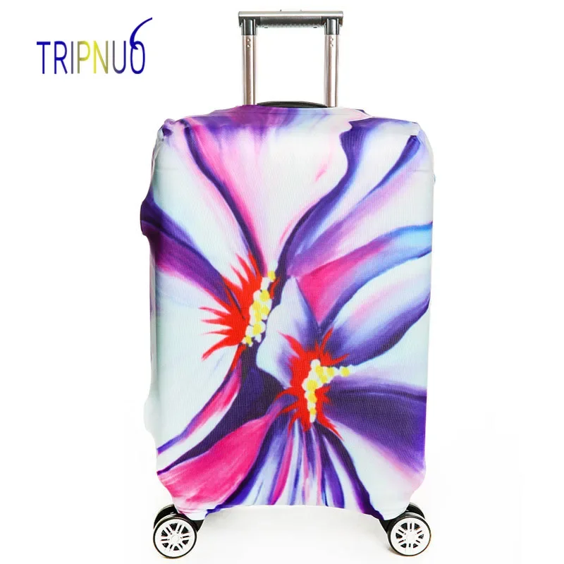 TRIPNUO Elastic Flower Luggage Protective Cover, Suitable18-32 Inch , Trolley Case Suitcase Dust Cover Travel Accessories