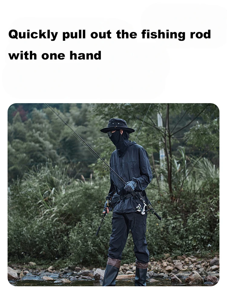 في الهواء الطلق إغراء قضيب حامل الإفراج السريع غطاء قضيب المحمولة قضيب كليب حامي قضيب شماعات الصيد أداة الملحقات