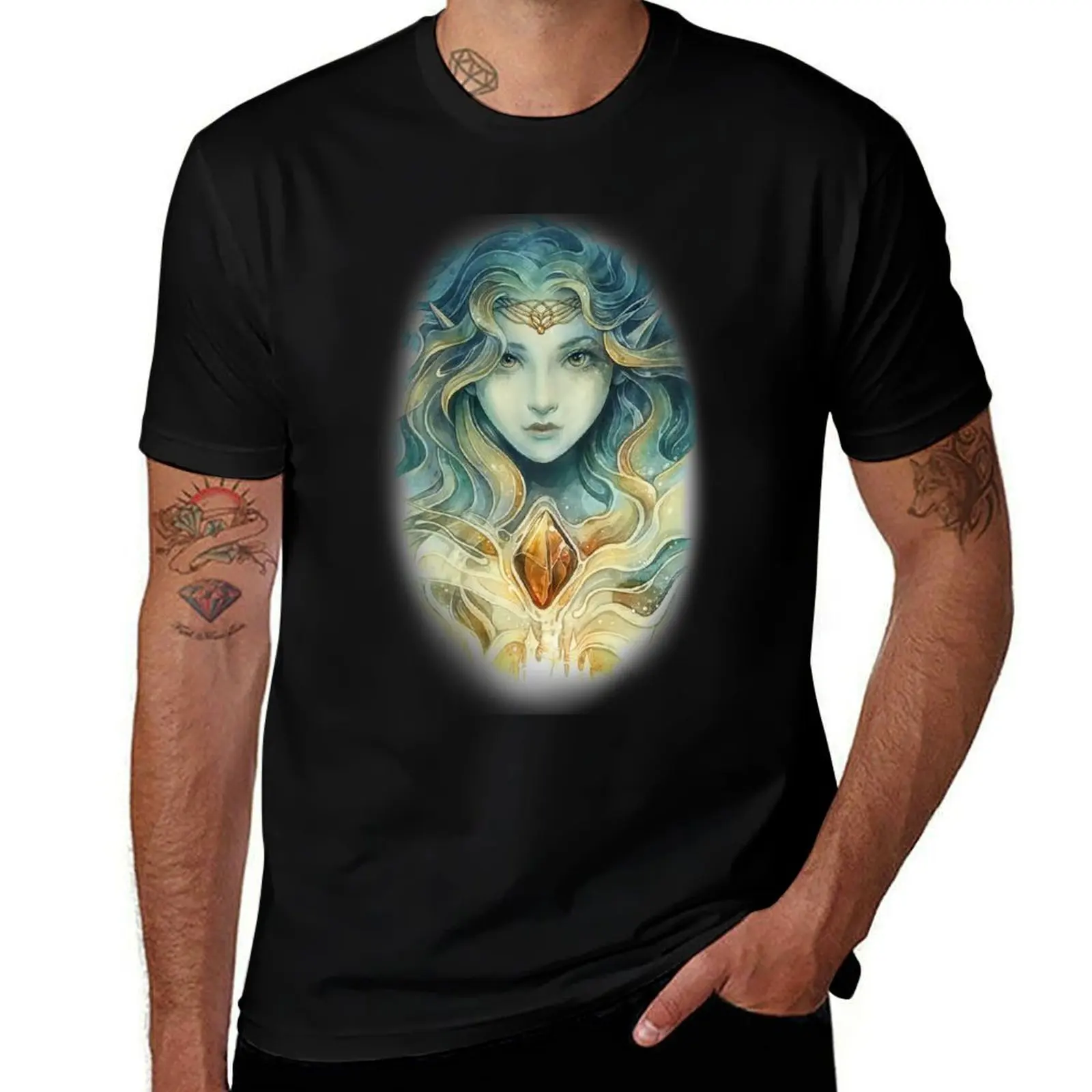 

Snow queen T-Shirt cotton t shirts high quality man t shirt designer