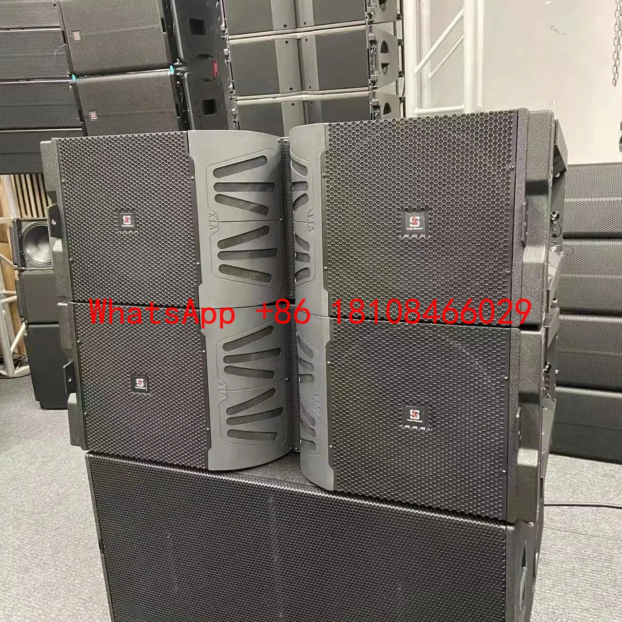

"Dual 8 Inch Mini Line Array - High Power Line Array PA System"