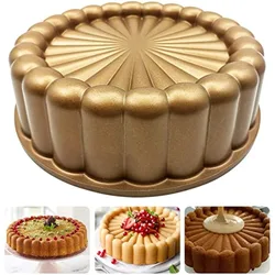 Charlotte Cake Mold Aluminium Kitchen Accessories Decoration Round Christmas Valentine’s Wedding Family 3D Cake Pan