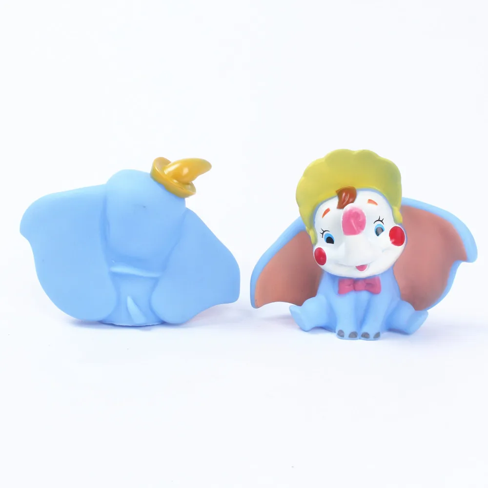 9cm Disney Cartoon Kawaii Figure Dumbo Elephant Pvc Model Action Figure Toys for Children Birthday Party Trinket Festival Gifts