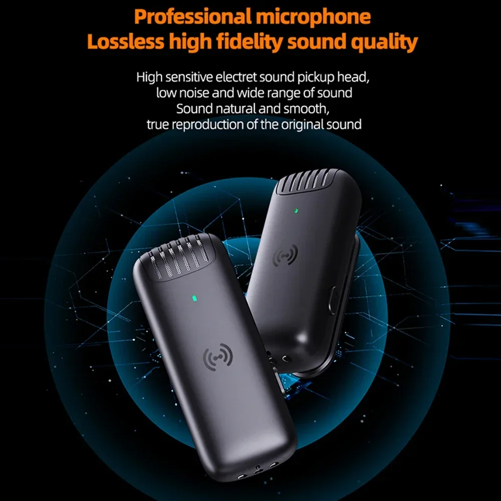 Original  Wireless lavalier Microphone J13 J12 Wireless Lapel Microphone Telephone Portable For Mobile Cell Phone Android Iphone