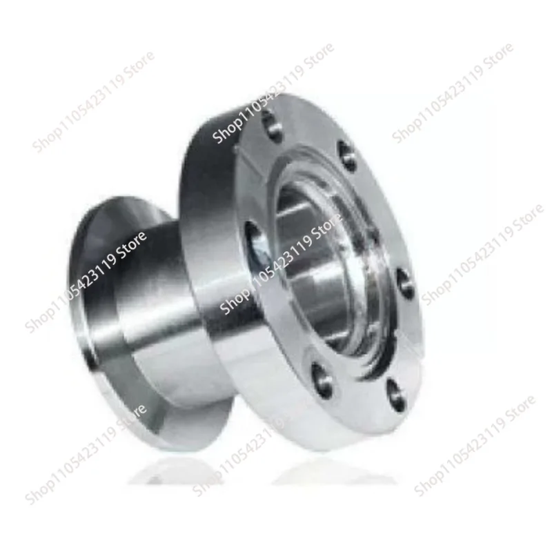 304 Stainless Steel Vacuum CF To KF Connector Conversion Through Reducing Flange CF 16 - 25-35-40 - 80 - 150
