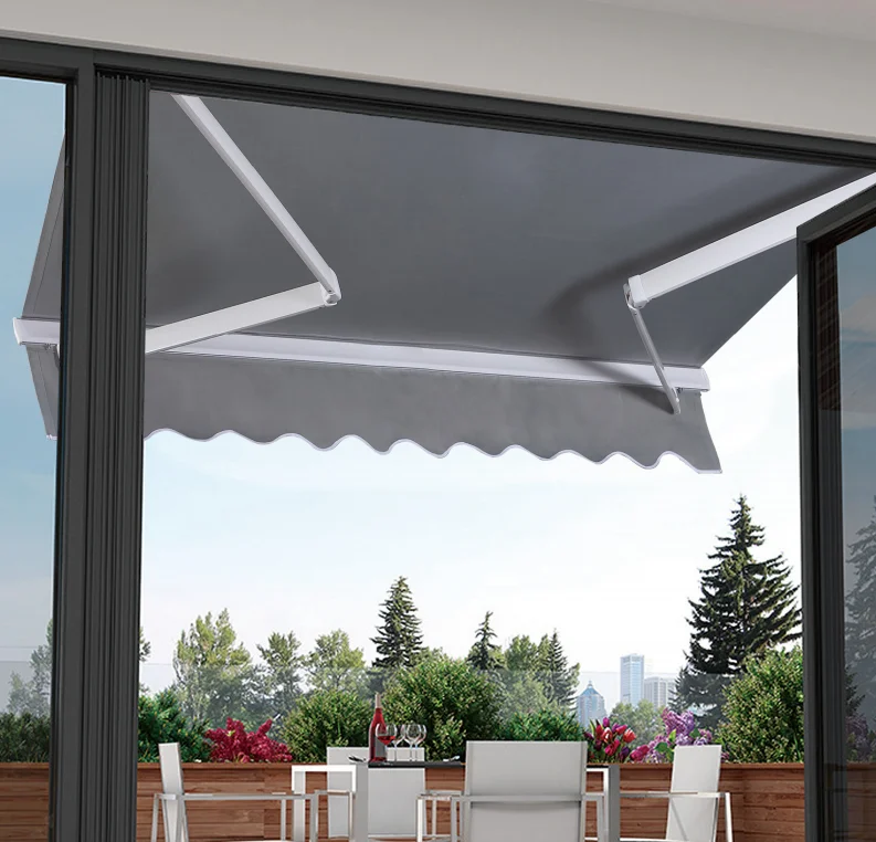 A05 Low Price Aluminum Sun Shade Deck Retractable Awning