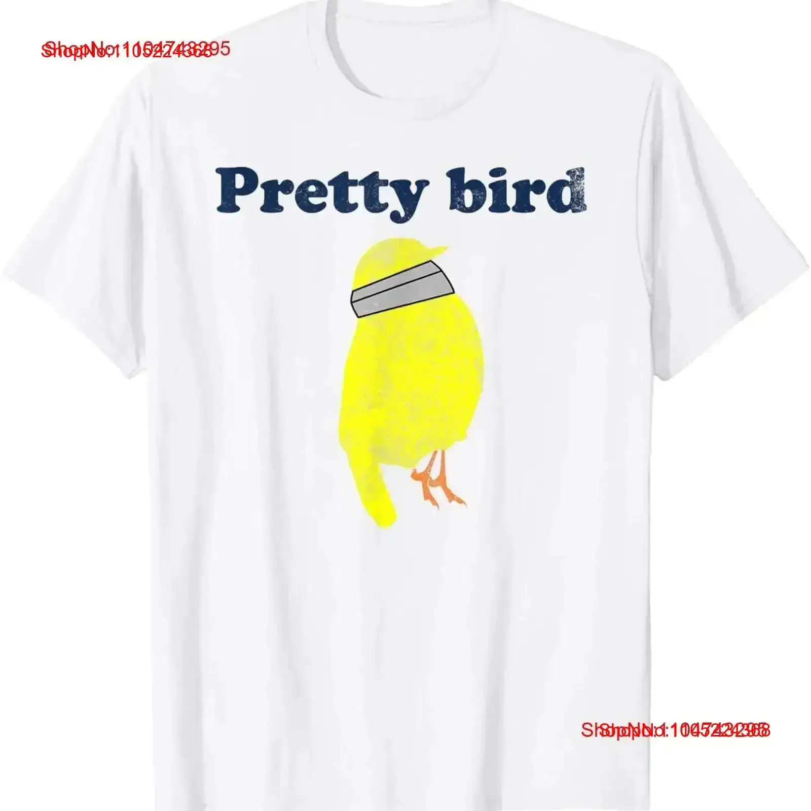 

Pretty Bird Cute Dumb Funny T Shirt vintage Washed Stylish Stretched fashion designer clothes Versatile Top For Everyday Wear