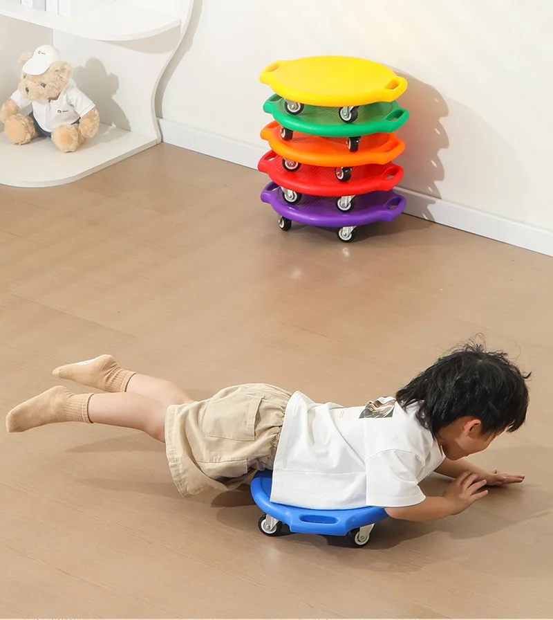 아이 장난감 감각 훈련 균형 보드 소년 소녀 감각 놀이 스포츠 엔터테인먼트 흔들리는 보드 실내 유치원 스쿠터