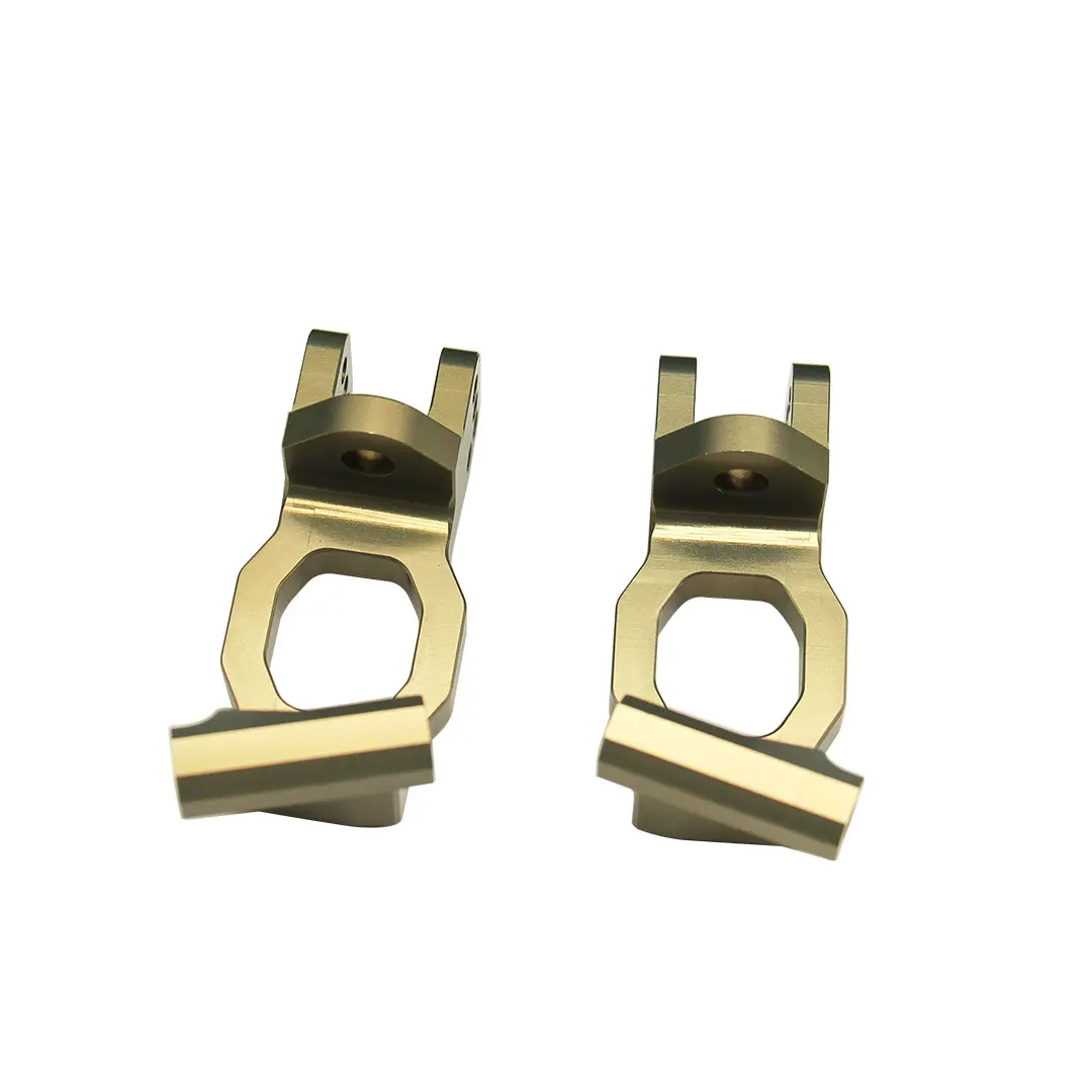 Hot Racing 7075-T6 Front Hub Carrier 17.5° Silver Replace TLR244042 for Losi 1/6 SLN / 1/8 8X​