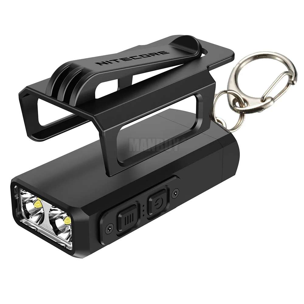 

Фонарь Nitecore TIP2 mini USB, перезаряжаемый, на брелок, 720 люмен, 2 светодиода CREE, с аккумулятором, легкий, размером с ладонь, оптом