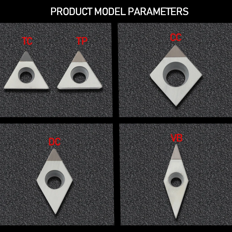 1pc CBN Diamond lathe cutter Single face CNC blade insert Boron Nitride CCGT06 DCGT07 VBGT11/16 TCMT11 TPGH09 turning tool