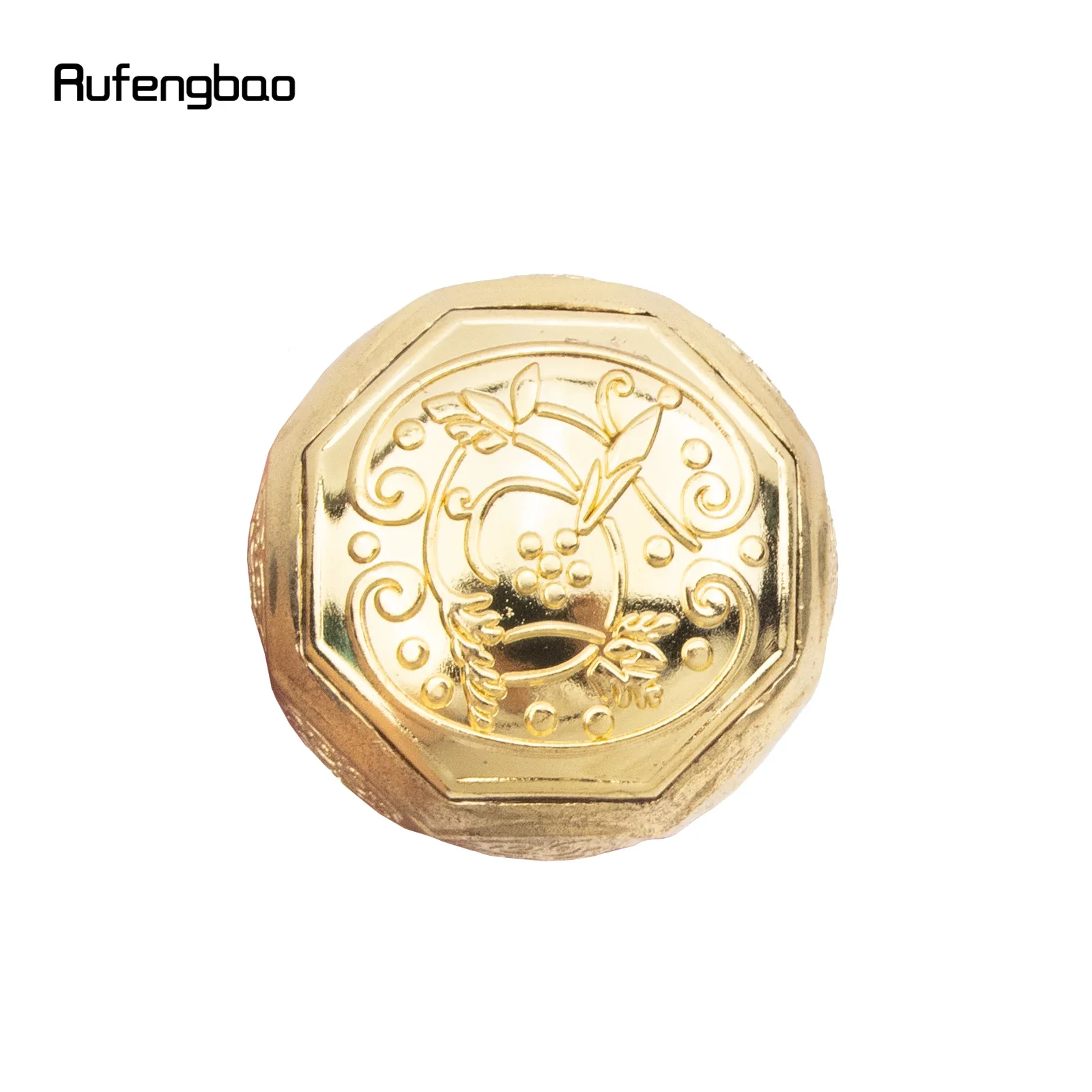 Golden Luxury ดอกไม้แปดชี้แฟชั่นเดิน Stick สําหรับตกแต่งเดิน Cane Elegant KNOB Crosier KNOB 93 ซม