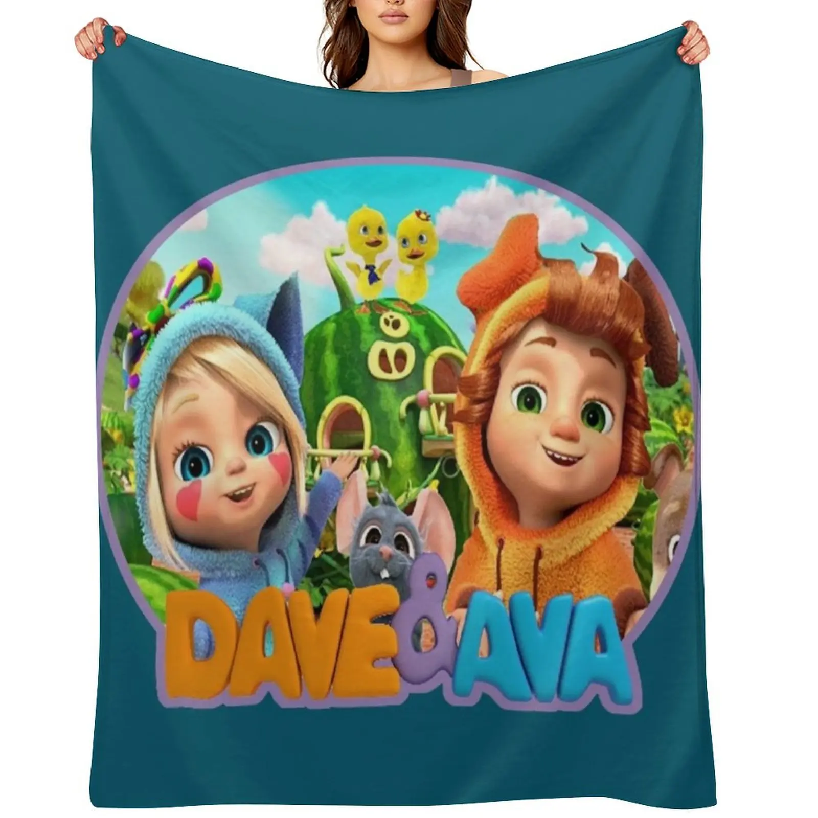 

Dave And Ava Throw Blanket Bed Nap Decorative Sofas Blankets