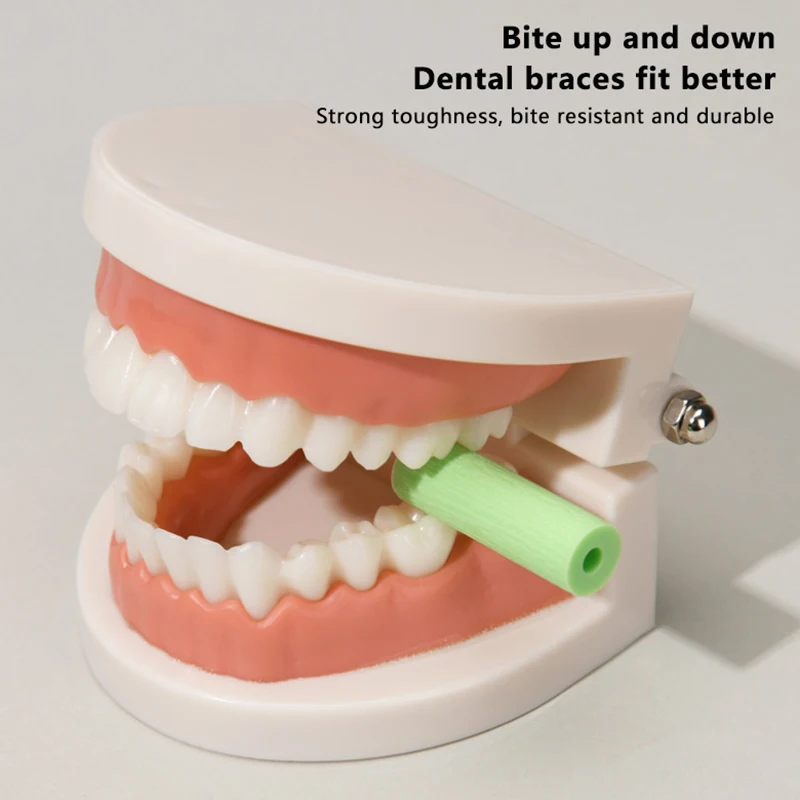 10Pcs  Aligner Fruit Flavor Adult Gum Bite Stick Invisible Bite Braces Tooth Correction Dental Supplies
