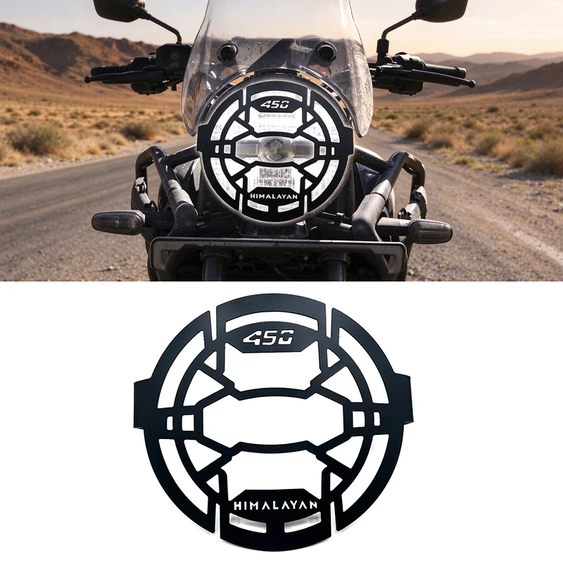 For Himalayan450 452 HIMALAYAN 450 2024 - Motorcycle Accessories Headlight Grille Headlight Cover Protective Cover
