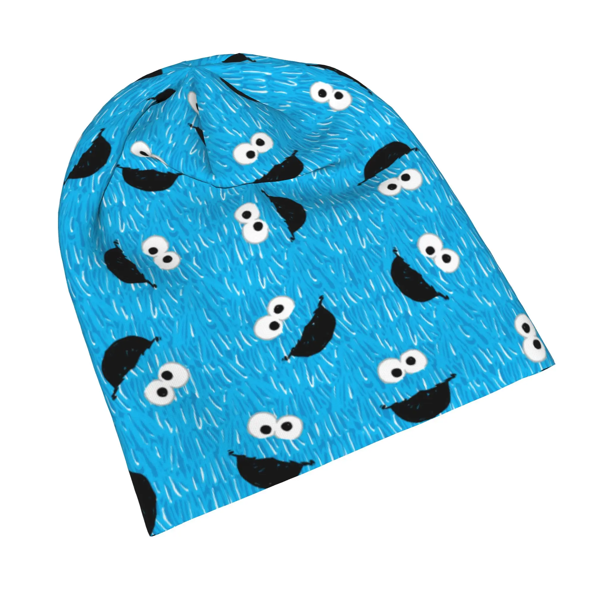 Cookies Monsters Beanie Cap for Men Women Streetwear  Beanies Hat for Sleeping