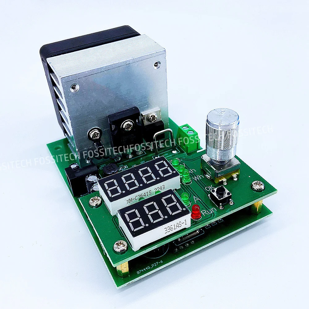 Constant Current Electronic Load 9.99A 60W 1-30V Battery Capacity Tester 12V 24V Freeshipping