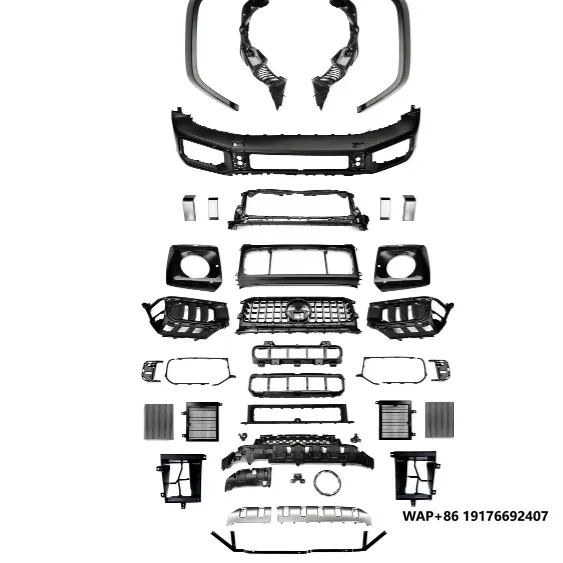 

2025 G CLASS W465 G450D UPGRADE to G63 BODY KITS for BENZ W465 G63 Front Bumper Grille Fenders High Quality PP Kit for W465 G63