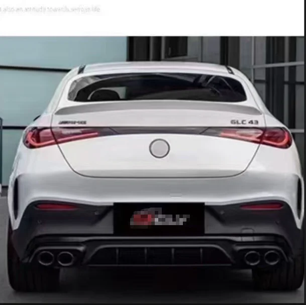 

For mercedes benz glc coupe C254 roof spoiler wing AMG style Car Rear big Wing 2023-2025 year