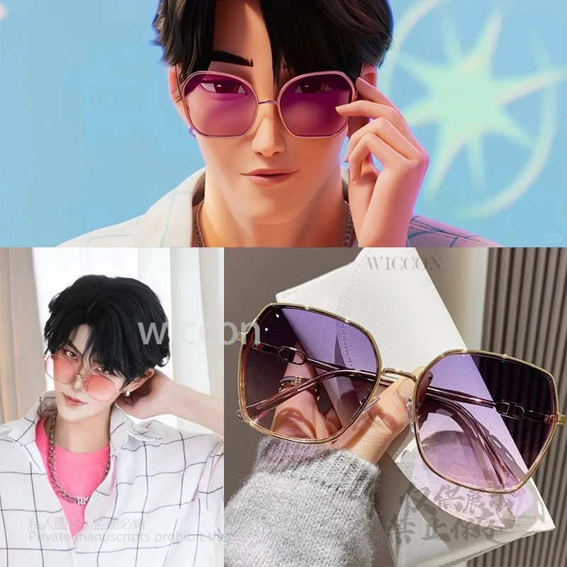 

Аниме K-Pop Saja Boys Jinu Косплей Градиент Ролевая игра Розовые очки Охотники на демонов Аксессуары Реквизит Мужчины Женщины Хэллоуин Party cos