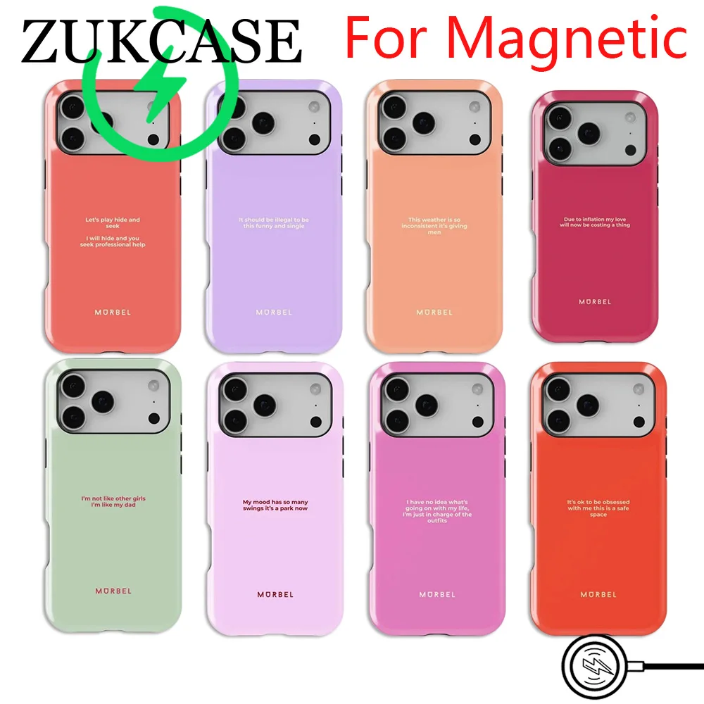 Luxury Clmj Hide & Seek Magnetic Phone Case for iPhone 18 17 16e 16 15 14 13 12 11 Air Pro Max Plus Double-layer Back Cover