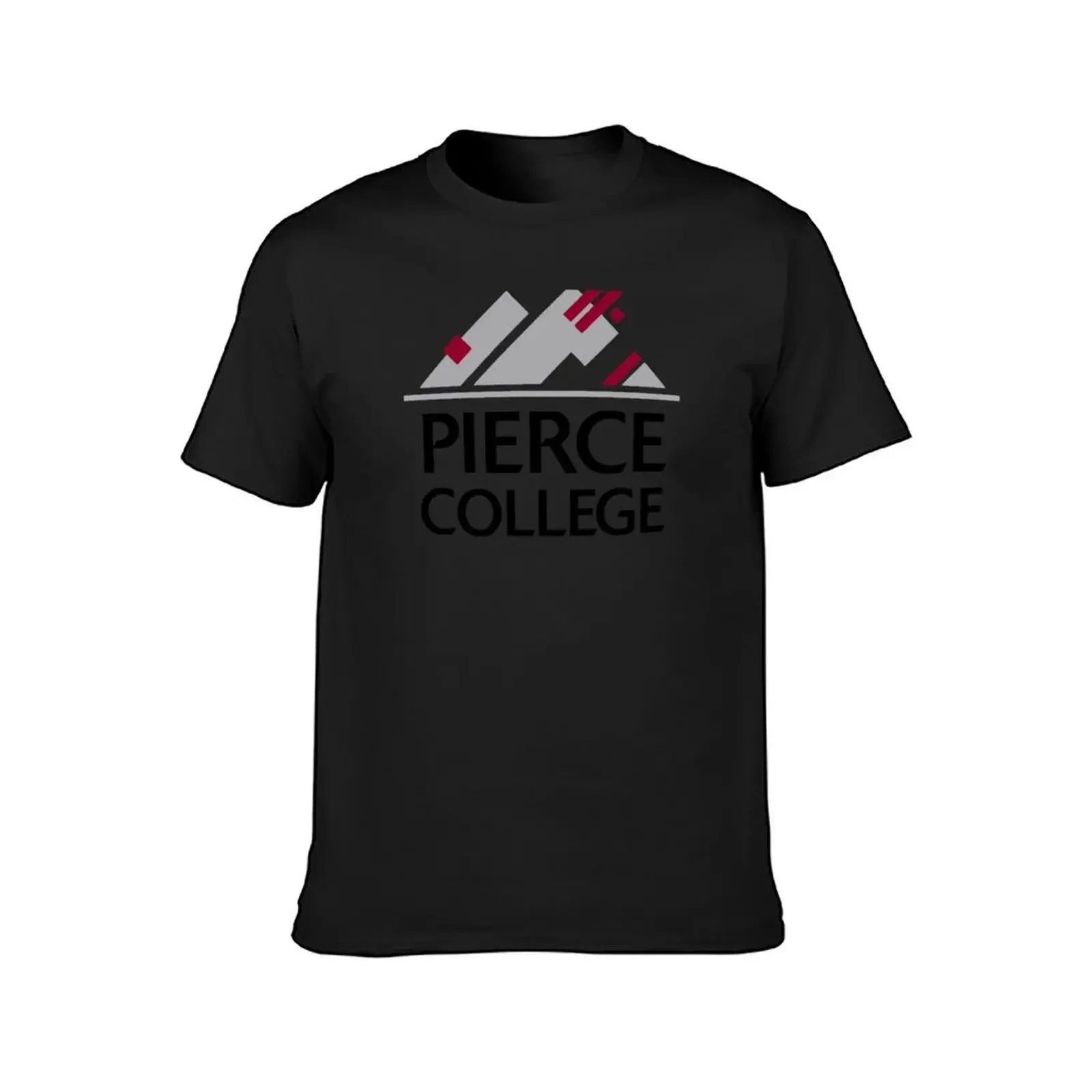 Pierce College Logo3 T-Shirt Aesthetic clothing tees Men's cotton t-shirt