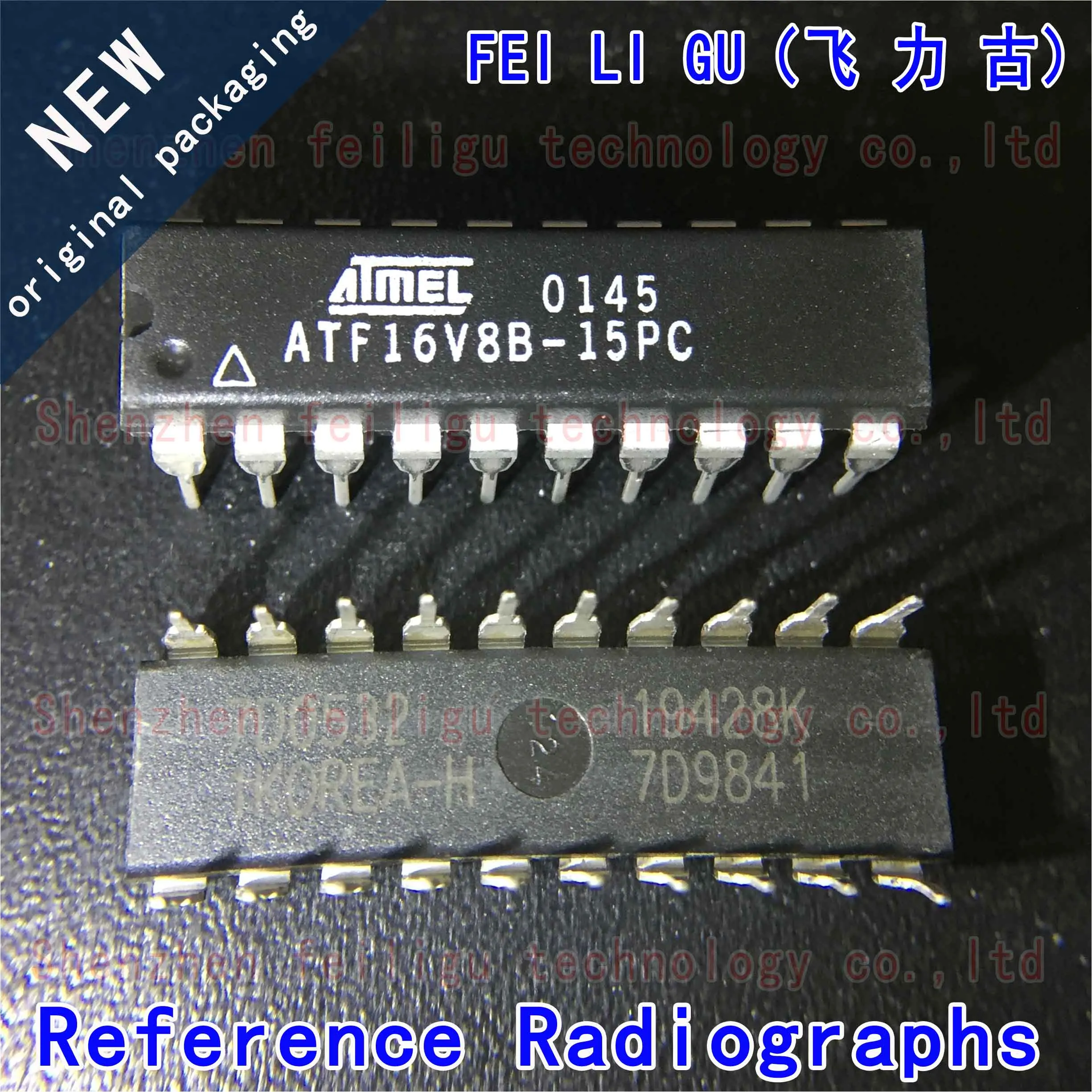 

1~30PCS 100% New original ATF16V8B-15PC ATF16V8B-15 ATF16V8B package:DIP18 insert 16V8 PLD flash chip