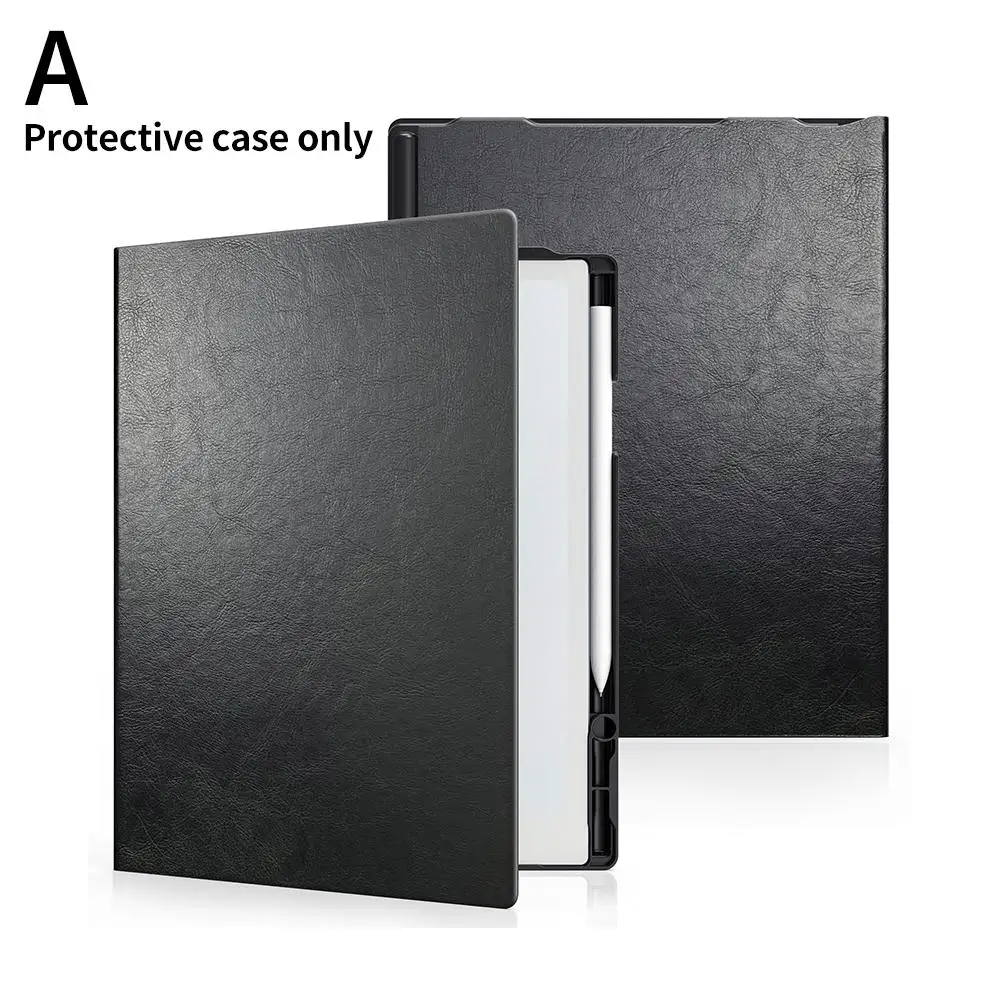 1pc Built-in Pencil Holder For Funda Remarkable Paper Pro (2024) Case 11.8" EBook Slim Flip Book Cover Hard Coque Y9E1