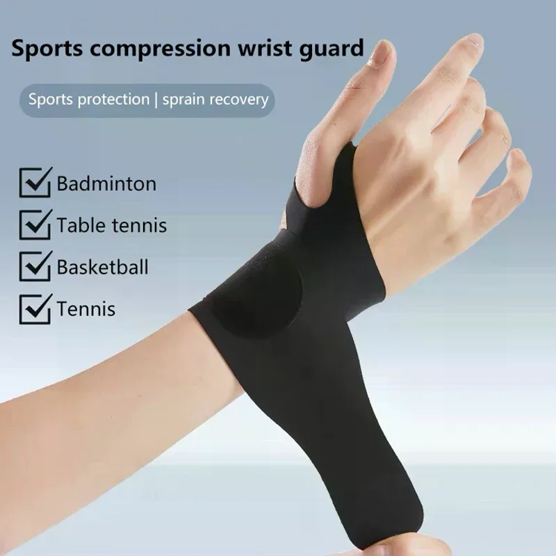 Sports Joint Support Wrist Guard - usage example