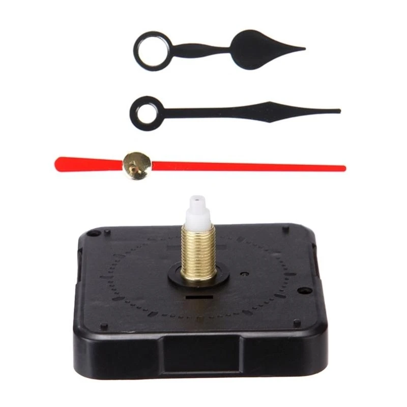 

G6KF Customizable Clock Motor Movement Mechanism Kits with Hands Set for Wall Clock Repair Parts Replacement Accessories