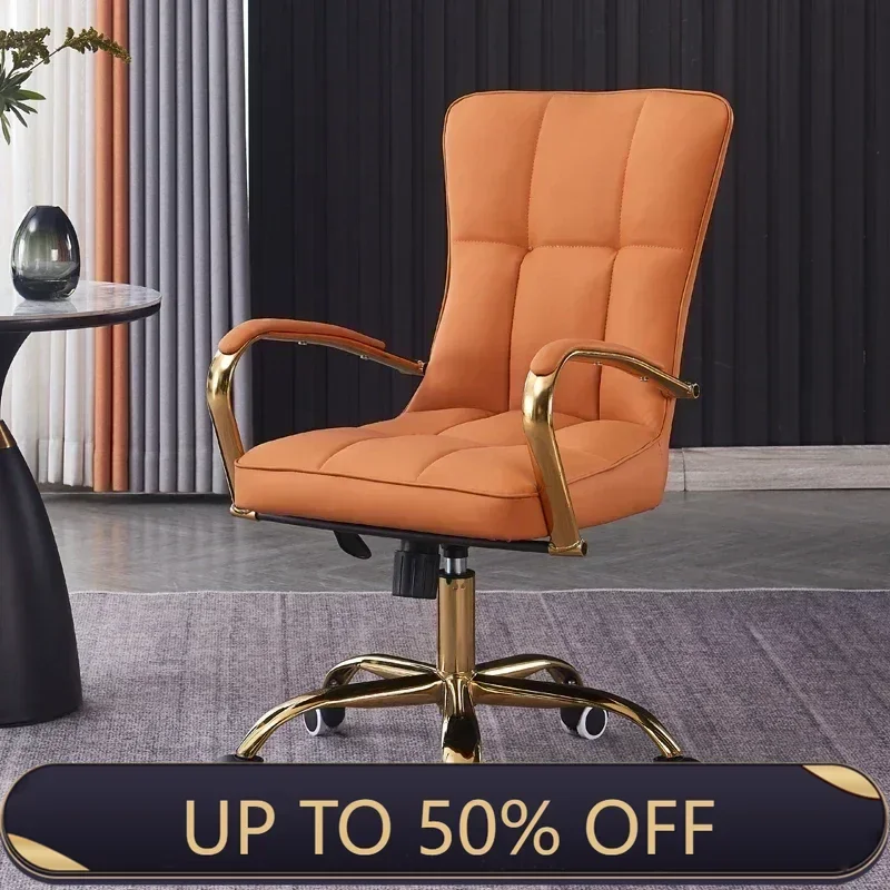 Home Computer Chair, Comfortable Office Chair Ergonomic Learning Chair Lifting and Rotating Modern Anchor Live Broadcast Chairs