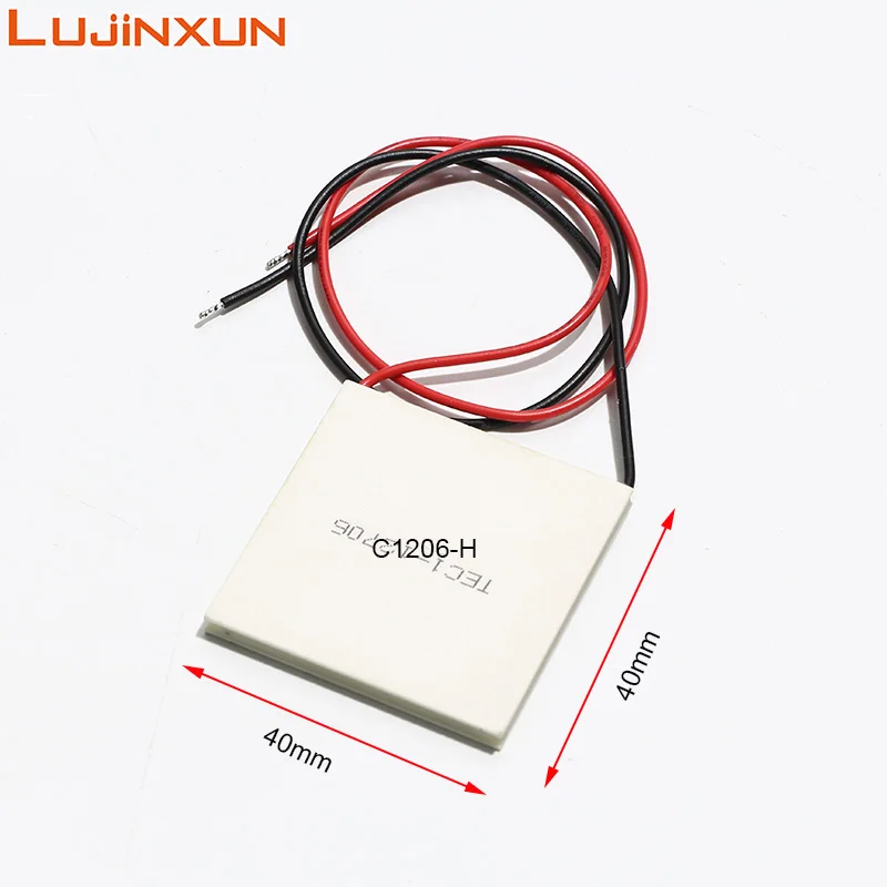 LUJINXUN C1206 Refrigeration Chip 40X40mm With Large Temperature Difference High Performance For Medical Equipment Refrigeration